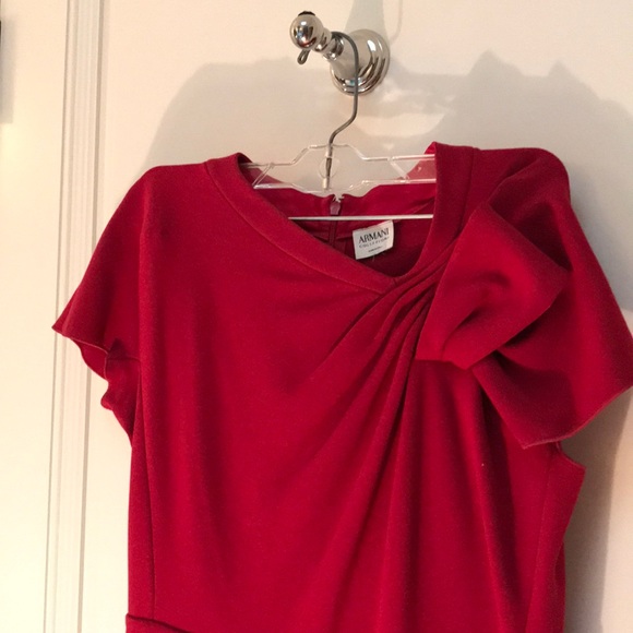Designer Armani red dress - Picture 2 of 5